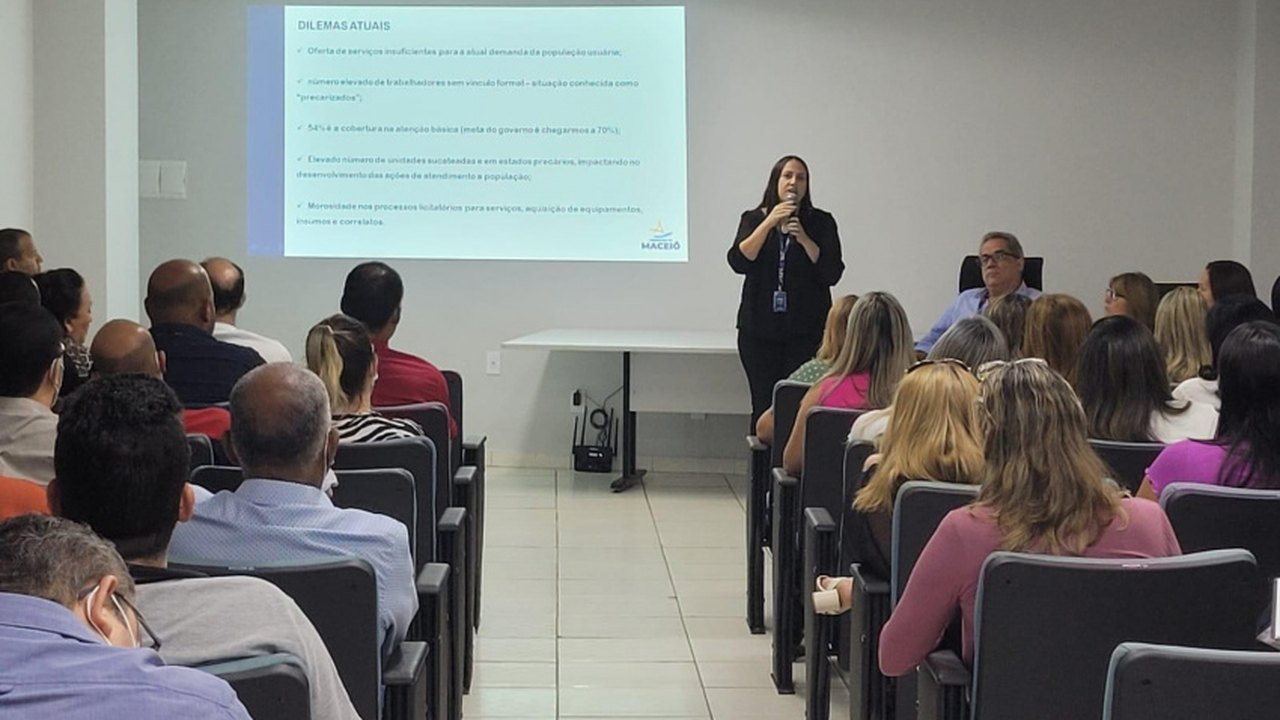Novo modelo de gestão é apresentado aos profissionais da Saúde de Maceió