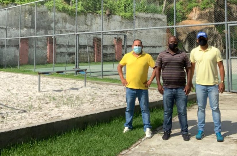 Secretaria de Esportes visita equipamentos esportivos em Penedo e realiza campeonato
