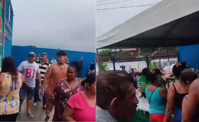 Moradores afirmam que enfrentaram filas e muitos saíram sem receber o peixe