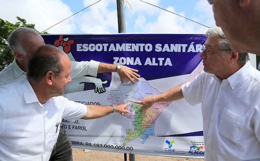 Estado autoriza obras de esgotamento sanitário dos bairros do Farol e Tabuleiro