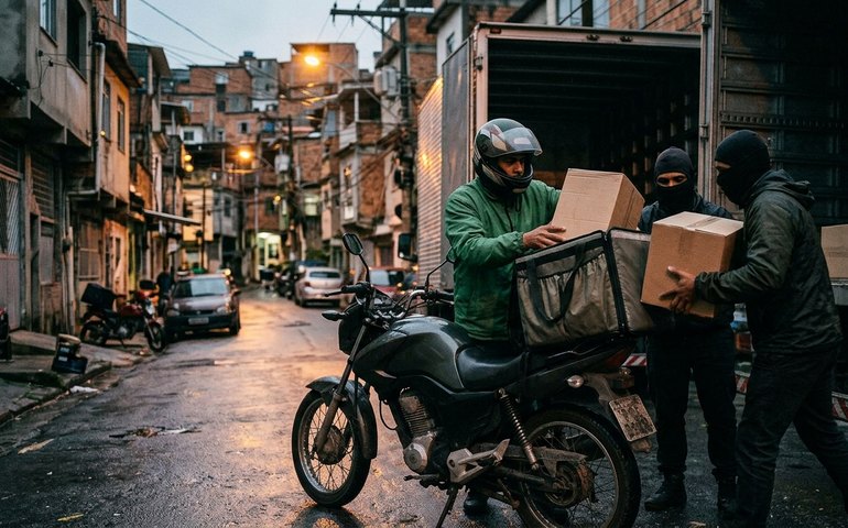PF investiga uso de disfarce de entregador por criminosos do Comando Vermelho em roubos de carga no Rio