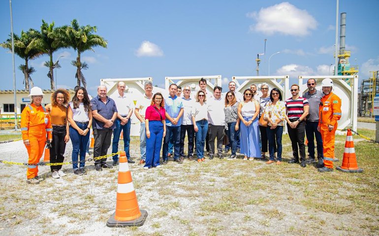 Servidores da Sefaz-AL visitam cidade de Pilar para conhecer as instalações da empresa Origem Energia