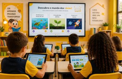 Tecnologia deixa de ser atividade complementar e passa a integrar a formação básica das crianças