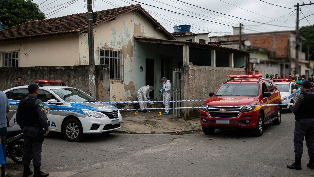 Soldado do Corpo de Bombeiros e marido são assassinados em Duque de Caxias