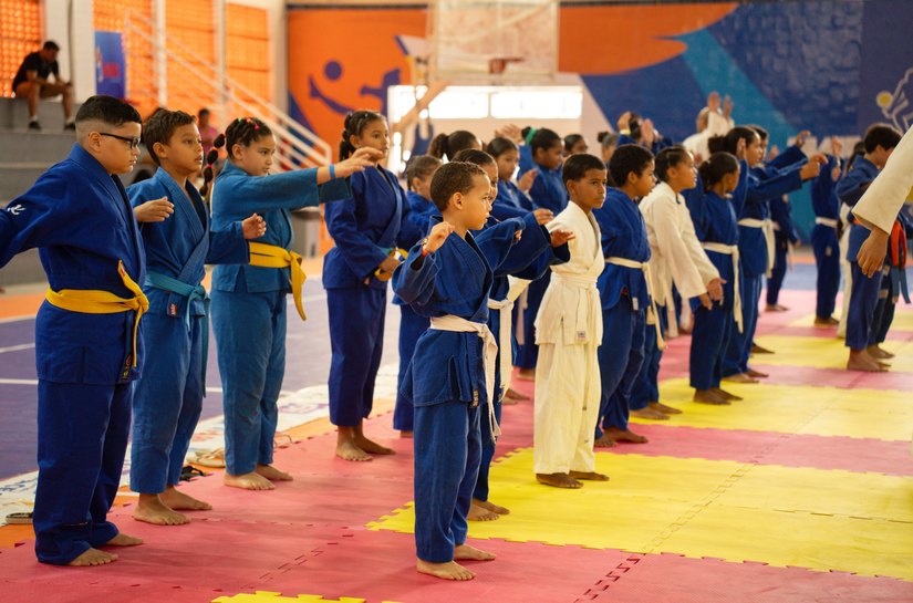 Festival de Judô Escolar reúne estudantes e incentiva formação cidadã