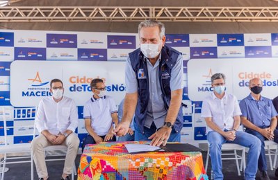 Vice-prefeito de Maceió, Ronaldo Lessa autoriza construção de creche na Cidade Universitária