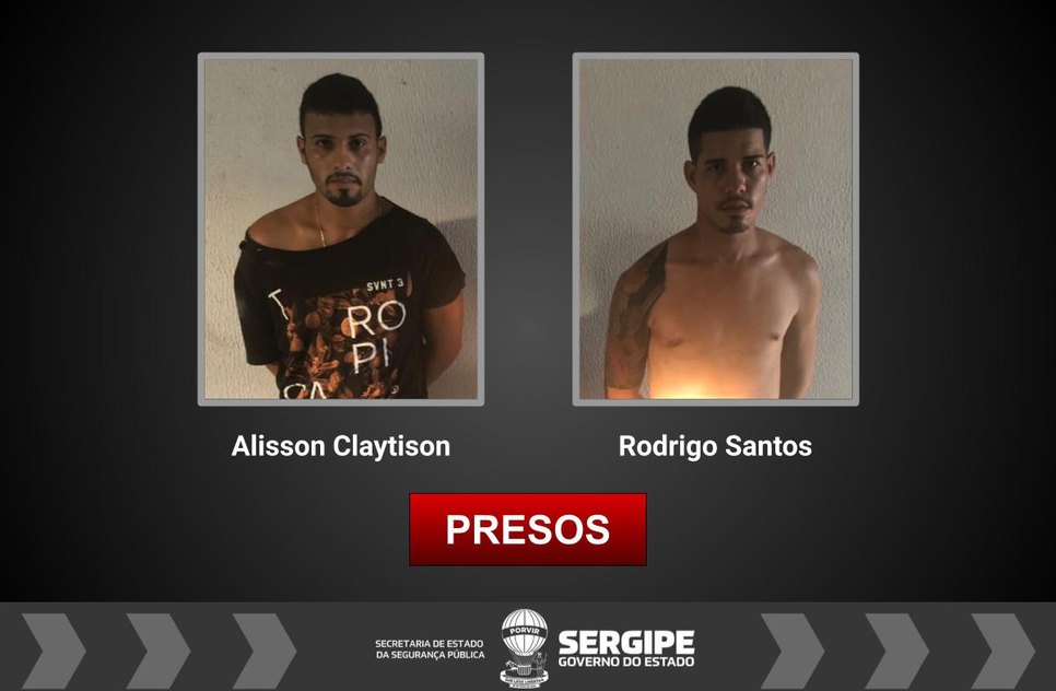 suspeitos / Foto: SSP/ Sergipe