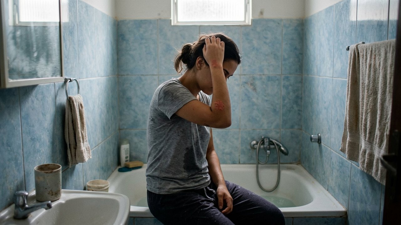 Mulher alérgica à água relata dores intensas ao tomar banho; entenda a condição