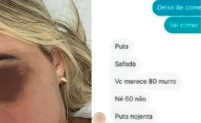 As conversas reforçam o histórico de violência e a gravidade da situação enfrentada pela mulher