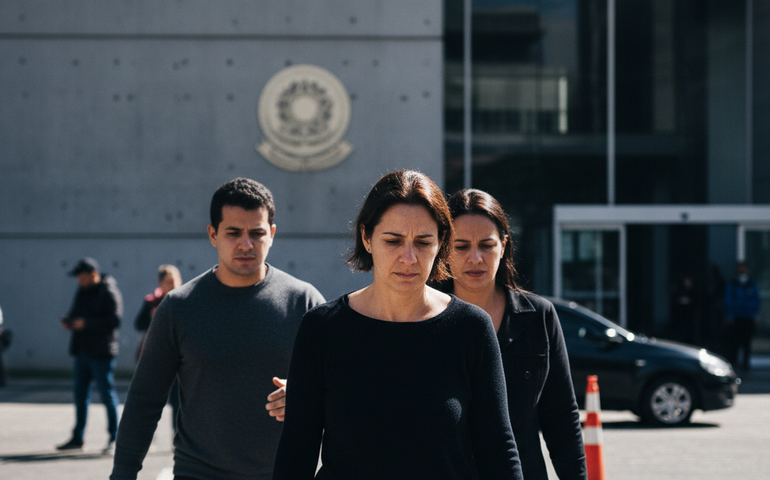 Irmã de Ricardo Nunes é solta e vai cumprir medidas restritivas