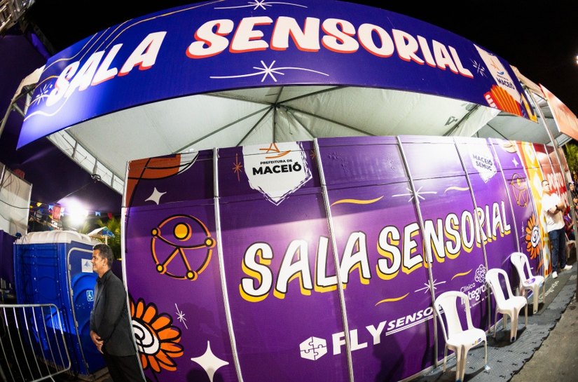 Sala Sensorial recebe público neurodivergente no São João Massayó