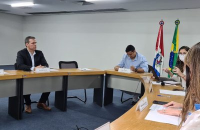 Maykon Beltrão discute sobre o 'Auxílio Chuvas’ no Palácio República dos Palmares