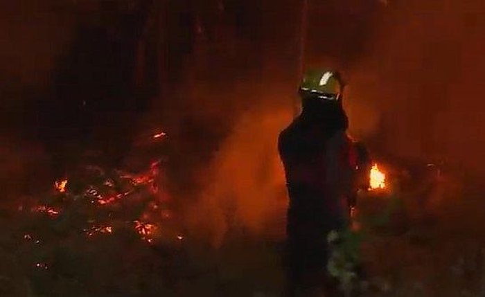 Bombeiros foram acionados