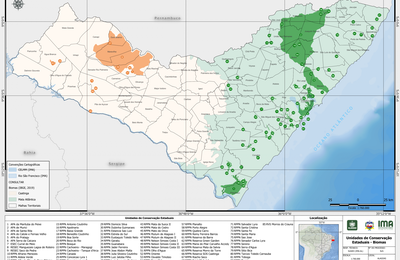 Mata Atlântica e Caatinga: 85 Unidades de Conservação são protegidas pelo Governo de Alagoas