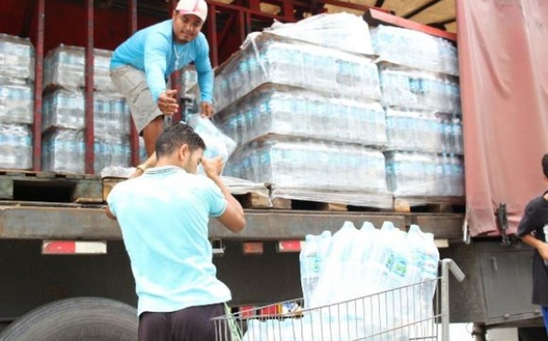 Recursos emergenciais são depositados para assistência às vítimas das chuvas