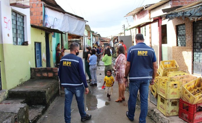 Procuradoras da República constataram extrema vulnerabilidade social na região Procuradoras da República constataram extrema vulnerabilidade social na região