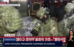Após votação, presidente da Coreia do Sul suspende lei marcial