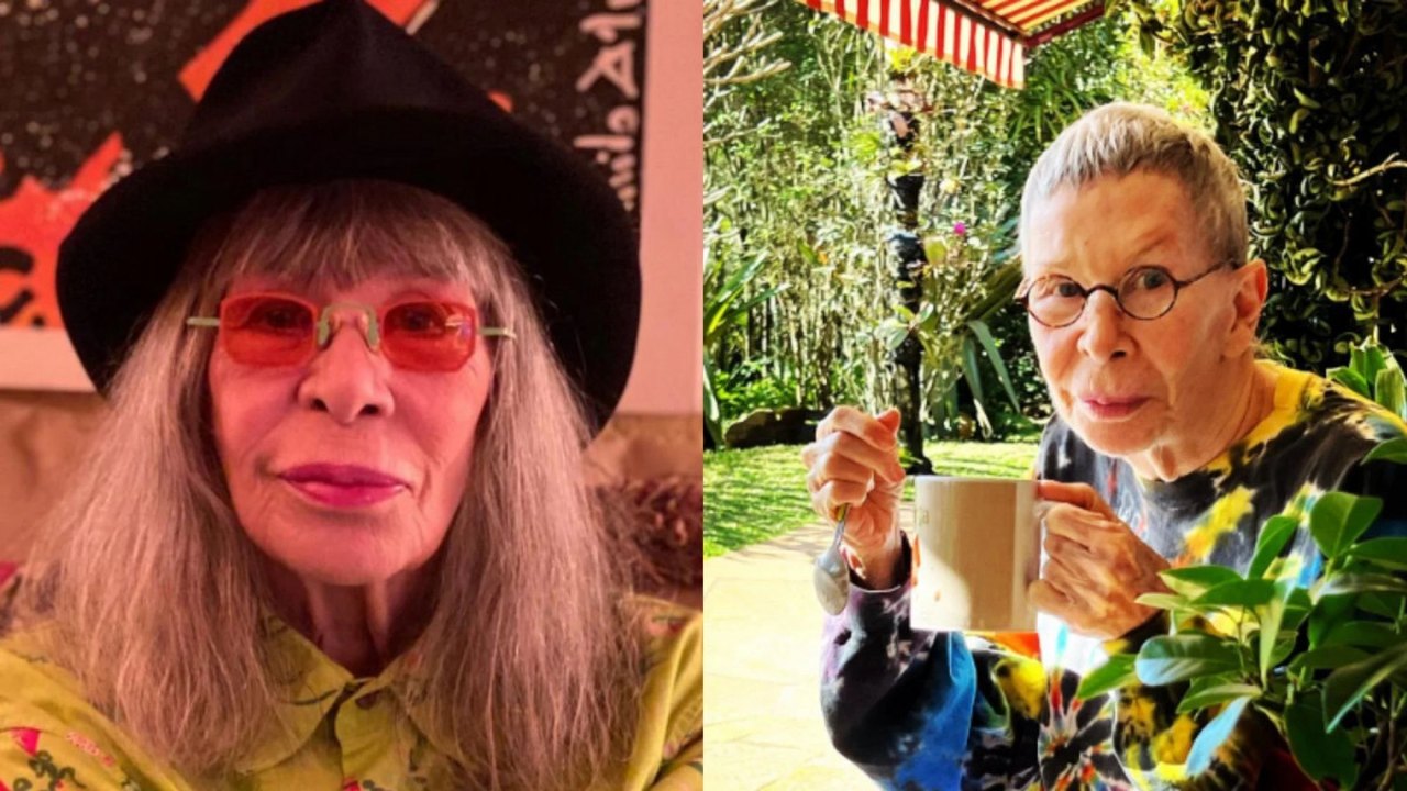 Rita Lee faz rara aparição em publicação do marido e ganha elogios