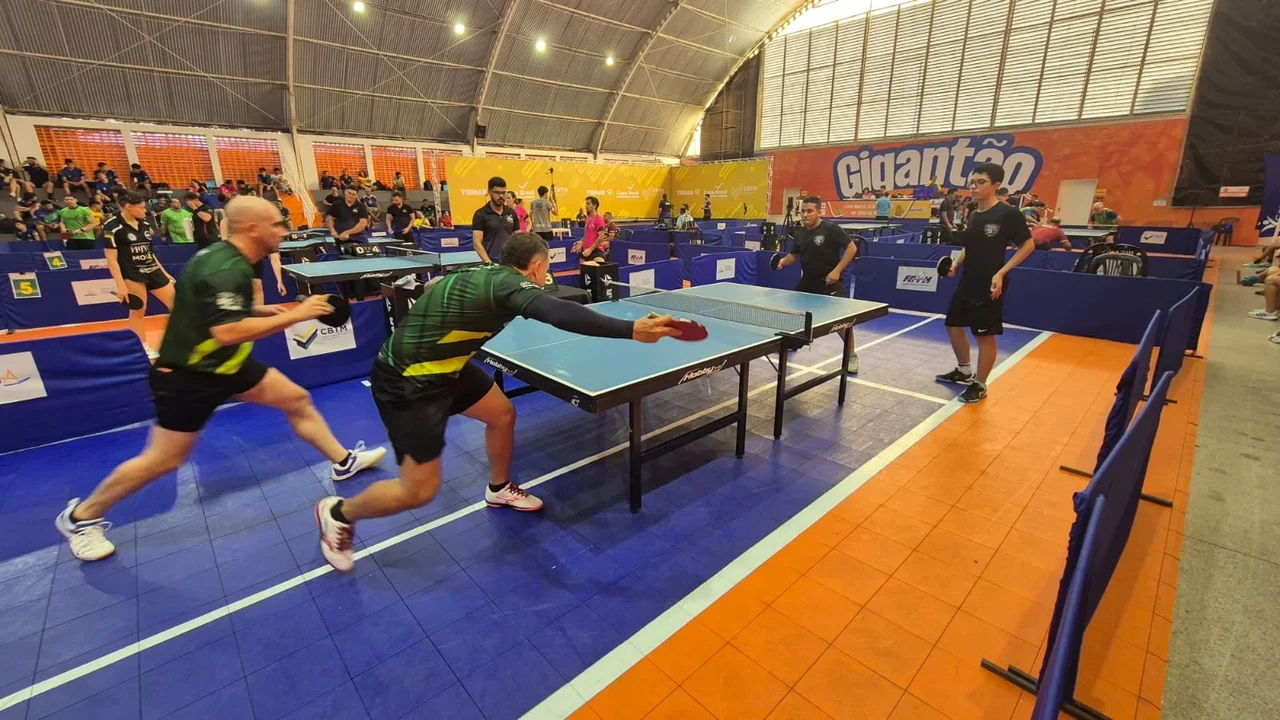 Alagoas conquista 17 medalhas nos dois primeiros dias da Copa Brasil Ouro de Tênis de Mesa