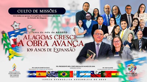 Culto de Missões - Acessível em Libras (11/08/2024)