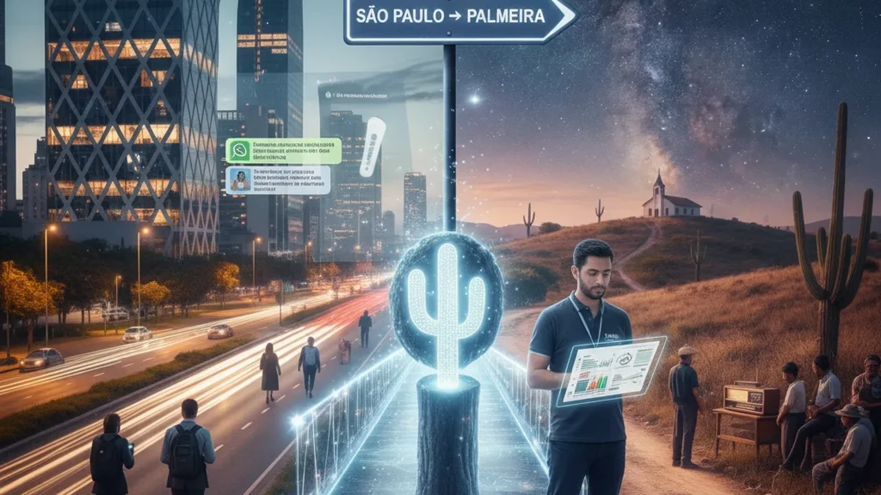 A metrópole ensina, o sertão lembra e a Faria Lima confirma
