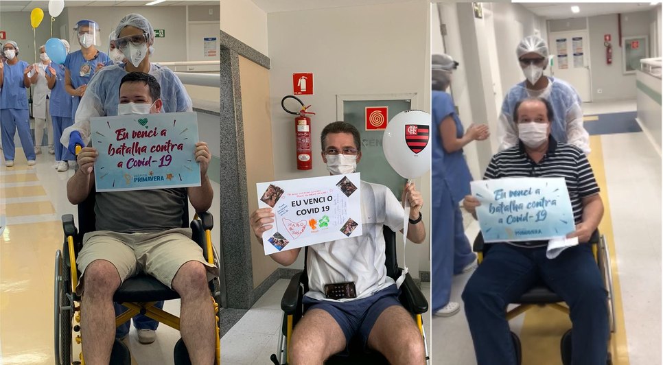médicos vencem a Covid