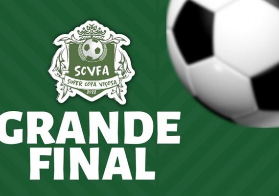 Grande final da Super Copa Viçosa de Futebol Amador acontece neste domingo, 04