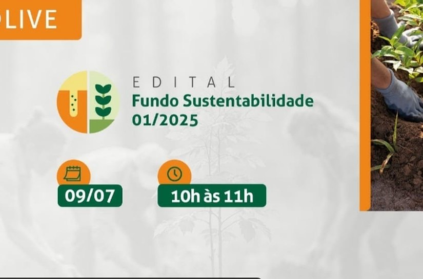 Banco do Nordeste realiza live para tirar dúvidas sobre Edital Fundo Sustentabilidade 01/2025