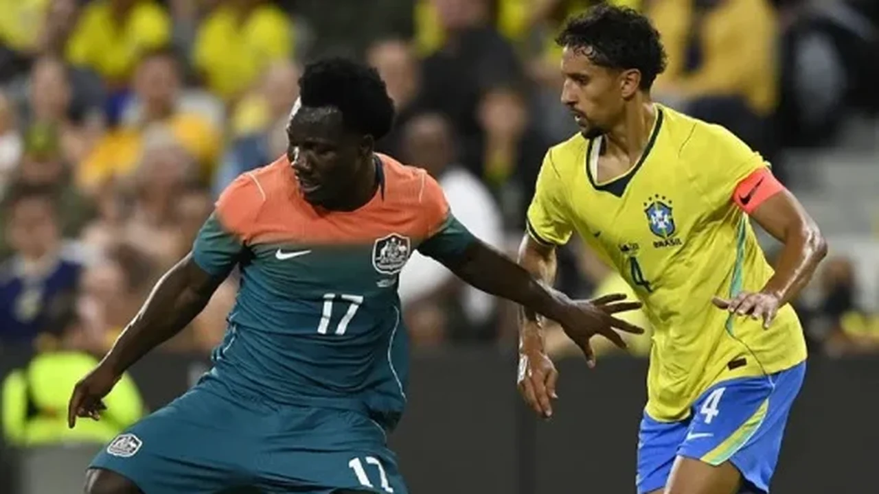 Brasil marca no último lance e evita vexame contra a Austrália em amistoso pós-Copa