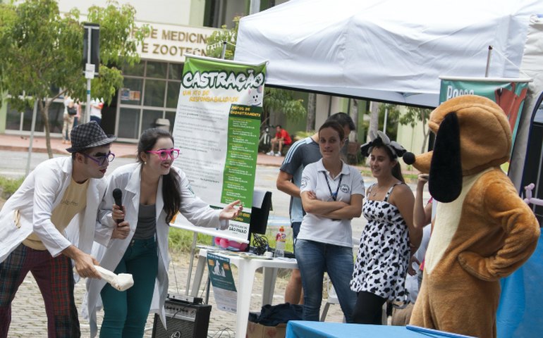 USP realiza evento gratuito sobre saúde animal no Parque Villa-Lobos