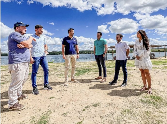 Prefeito Dalminho discute com superintendente do DNIT/AL requalificação da Barra do Ipanema, em Belo Monte