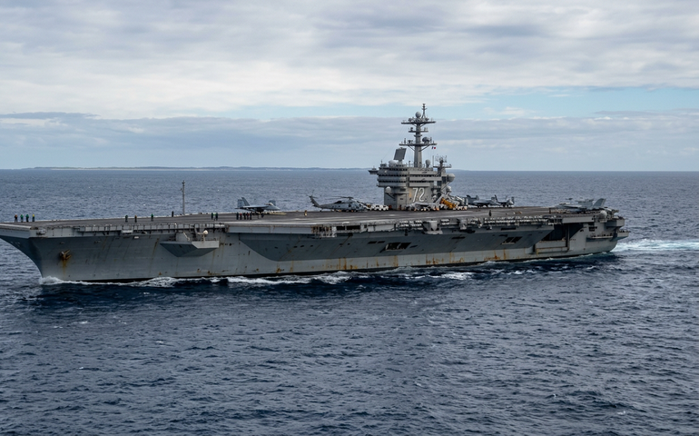 EUA negam ataque iraniano ao porta-aviões USS Abraham Lincoln