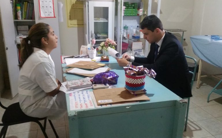 MP na unidade: em fiscalização, 1ª Promotoria de Atalaia encontra irregularidades em unidades básicas de saúde