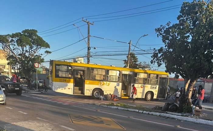 Atropelamento na Av. Siqueira Campos