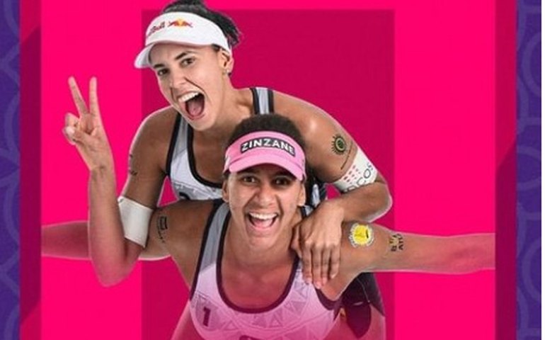Ana Patrícia e Duda perdem na final e ficam com o vice no Mundial de vôlei de praia