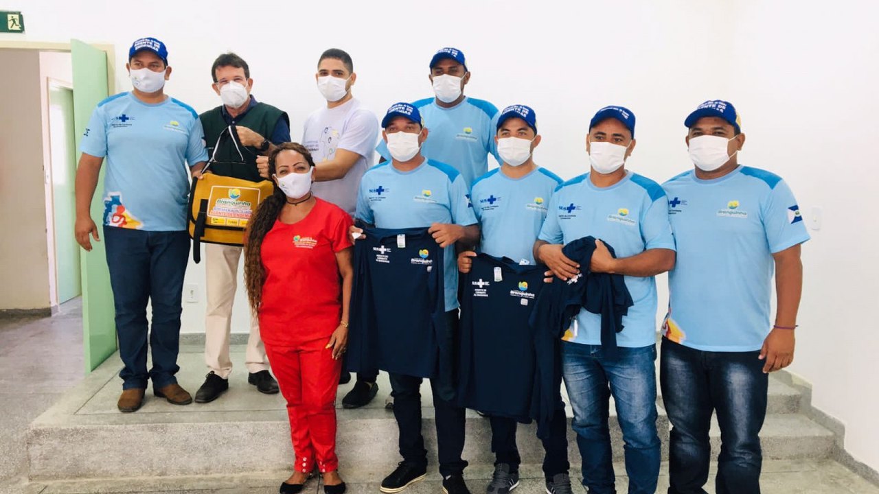 Saúde de Branquinha entrega novos fardamentos aos Agentes de combate às endemias