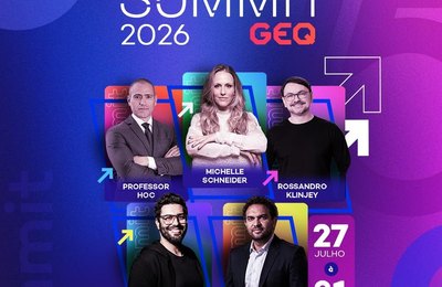 Summit GEQ 2026 reúne especialistas para debater os desafios que estão moldando o futuro da sociedade e dos negócios