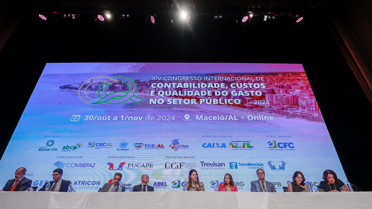 Cerca de 400 servidores participam do 14º Congresso Internacional de Contabilidade, Custo e Qualidade do Gasto no Setor Público