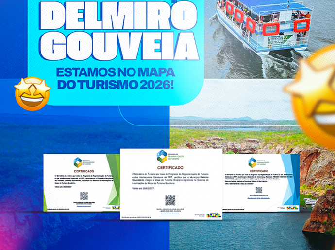 Delmiro Gouveia renova permanência no Mapa do Turismo Brasileiro até 2027