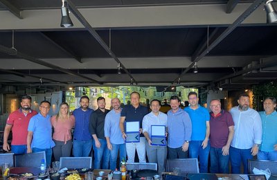 Deputado Galba Novaes é homenageado pelo sindicato da Perícia Oficial de Alagoas