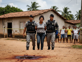 Mulher é presa após matar homem a facadas em Maceió; ela  alega legítima defesa