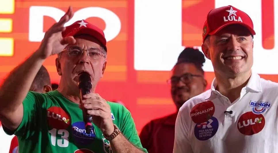 Ronaldo Medeiros e Renan Filho. / Foto: Assessoria.
