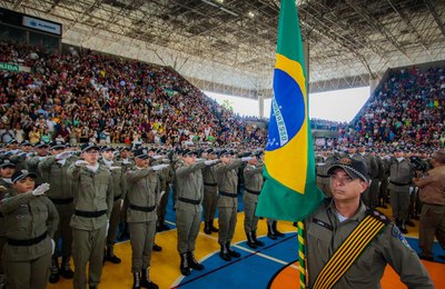 Segurança em Alagoas é reforçada com a formatura de 923 policiais militares