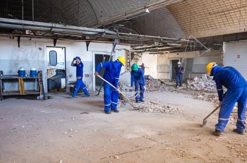 Obras do Novo Mercado da Produção devem ficar prontas em dois anos