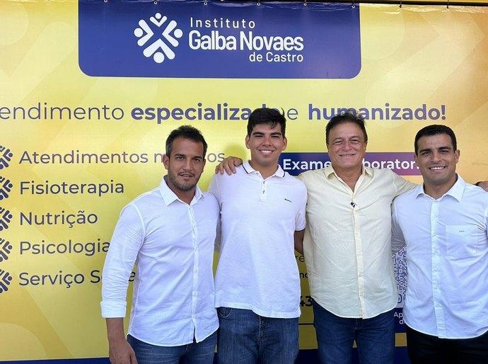 Deputado participa da inauguração de mais uma unidade do Instituto Galba Novaes