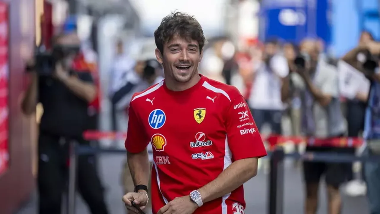 Leclerc lidera 1º treino livre para GP da Hungria; Bortoleto é 6º