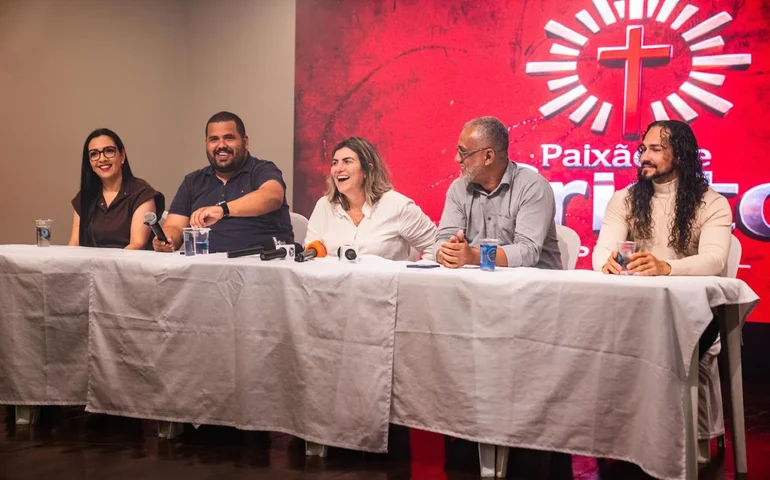 Coletiva de imprensa apresenta novidades da Paixão de Cristo de Arapiraca 2026