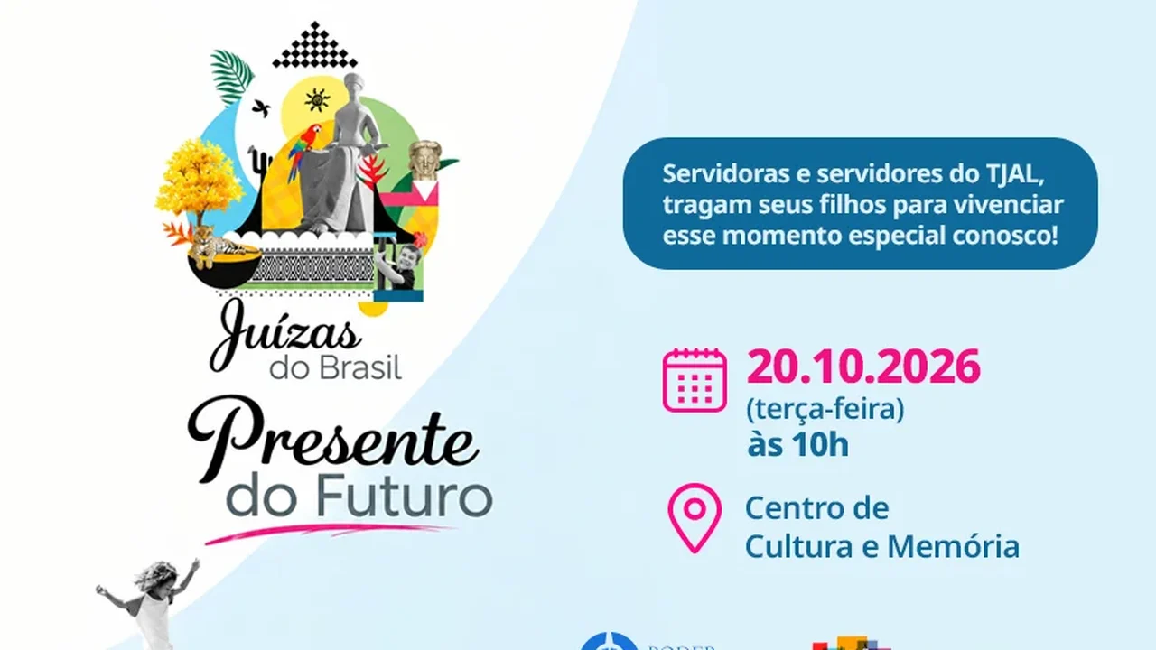 TJAL realiza evento para filhos de servidores nesta terça-feira (20)