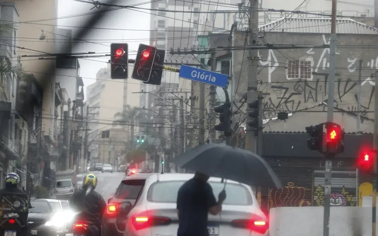 SP tem previsão de chuva forte e rajadas de vento por influência de ciclone
