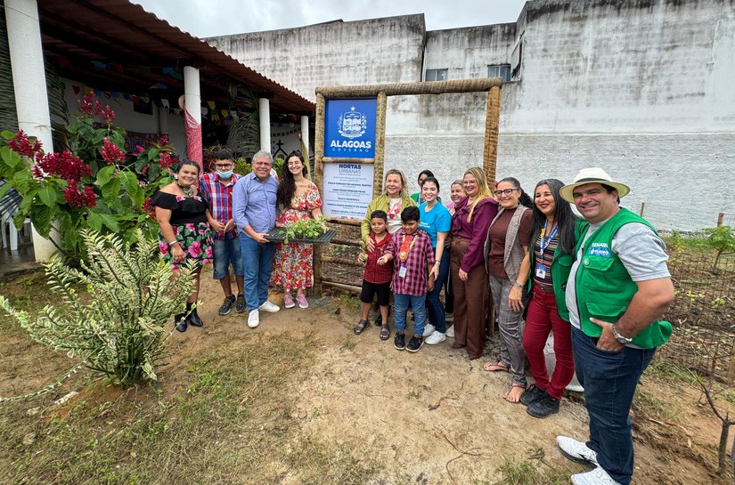 Alagoas sem Fome: Secdef e Semarh cultivam duas hortas urbanas no Village Campestre
